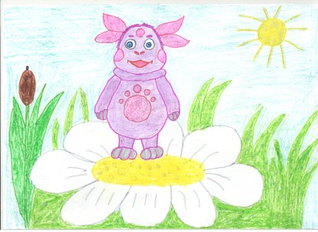 Рисование сказки Колобок