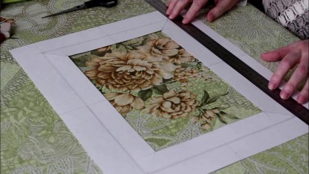 Рамка паспарту для рисунка