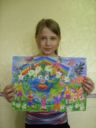 Мир глазами детей поделки