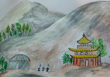 Бурятия иллюстрации