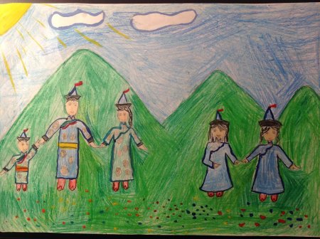 Рисунок на тему Забайкалье