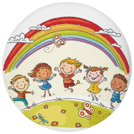 Лето дети мультяшные