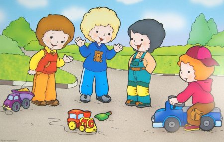 Прогулка в детском саду картинки