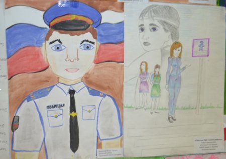 Рисование полицейский в подготовительной группе