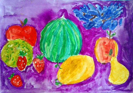 Фрукты для рисования