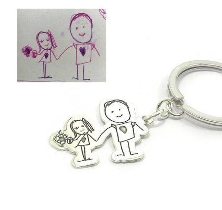 Брелки из бумаги