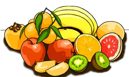 Рисунки фруктов