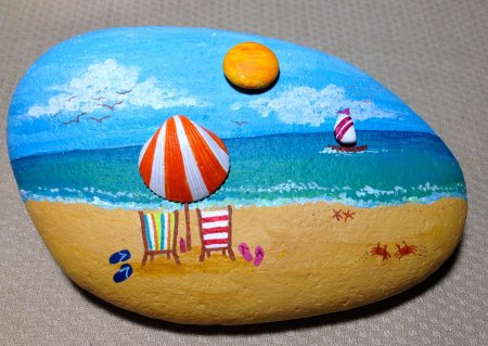 Котики на камнях