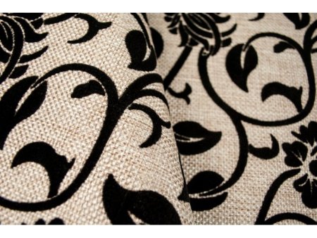 Ткань элита (флок на рогожке)