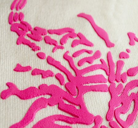 Трафаретная печать по ткани