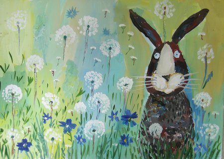 Интересная живопись для детей