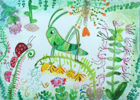 Необычные детские рисунки