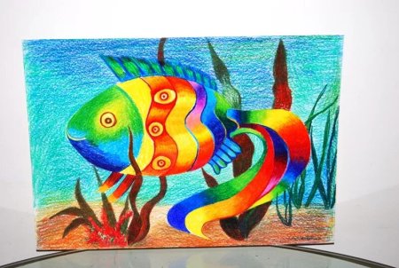 Интересное рисование для детей 8-10 лет