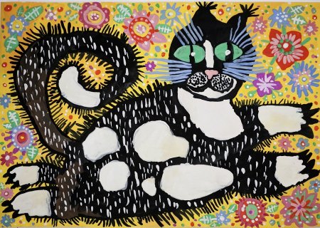 Интересное рисование с детьми 6-7