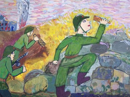 Детские рисунки о войне