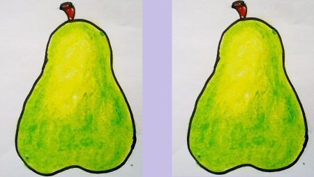 Презентация рисование груши для детей