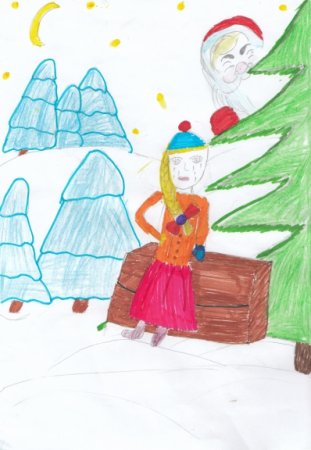 Сказка Морозко нарисова