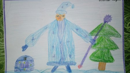 Иллюстрация к сказке Морозко Иванович