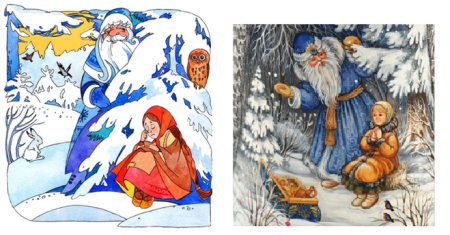 Сказка Морозко нарисова