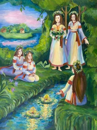 Иван Купала рисунок