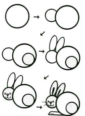 Схемы рисования для детей