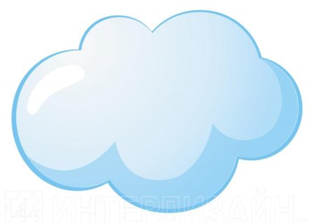 Облачко на прозрачном фоне