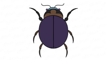 Жук мультяшный