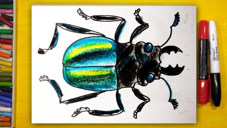 Жучок мультяшный