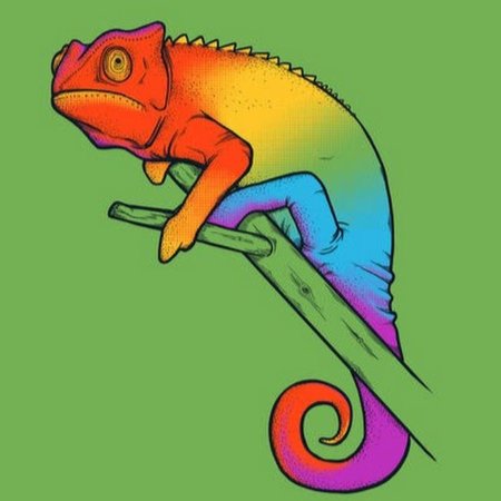 Как нарисовать хамелеона ребенку
