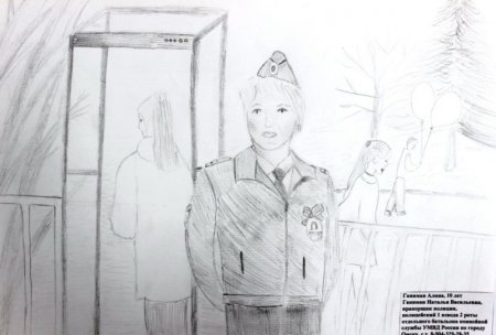 Конкурс моя мама полицейский