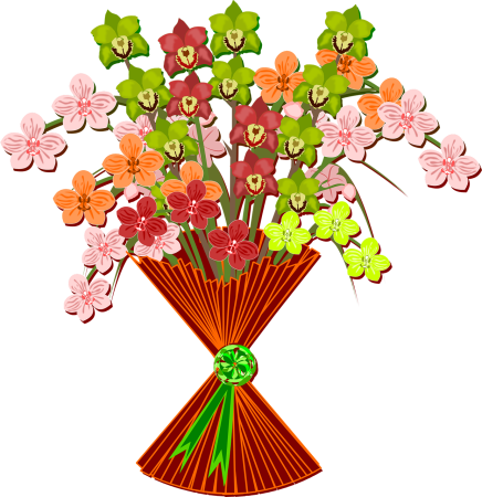 Цветы для мамы рисунок