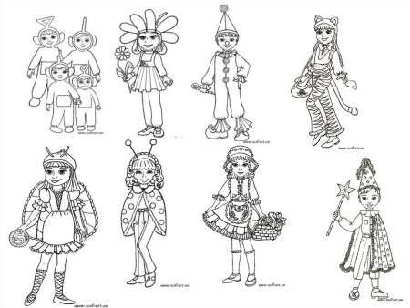 Эскиз новогоднего костюма