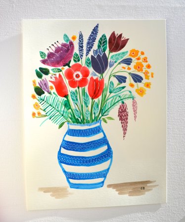 Тюльпаны рисунок