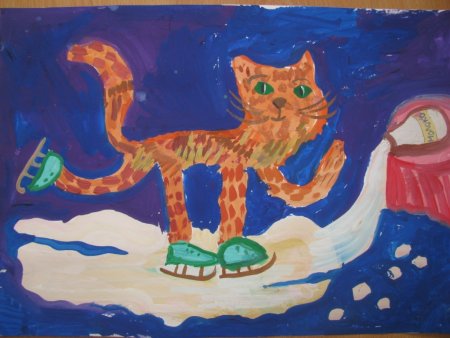 Нарисовать кота ворюгу