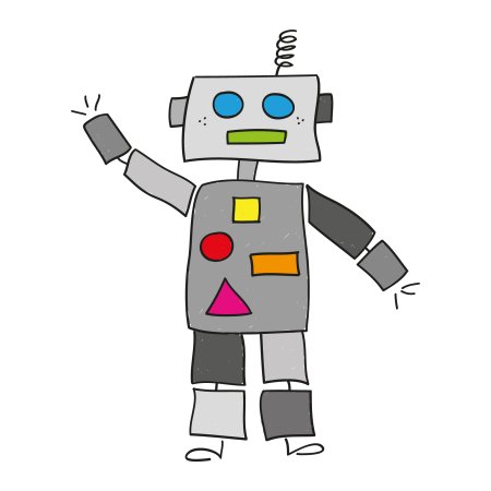 Роботы для рисования детям