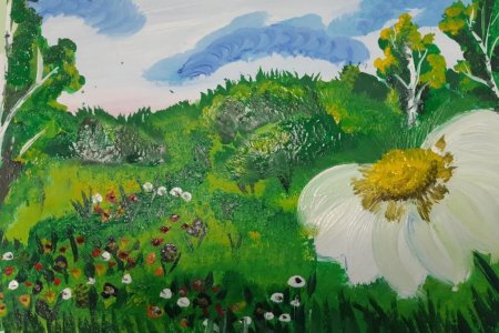 Рисунок мой родной край