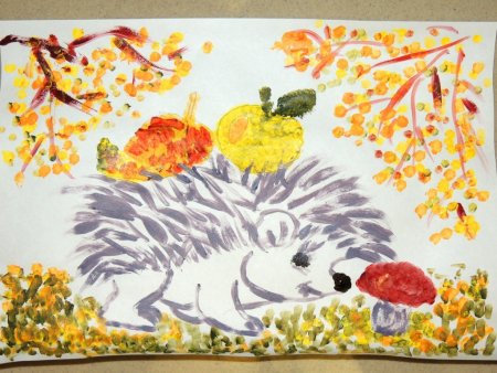 Рисование на тему осень