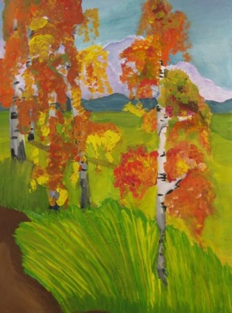 Конкурс рисунков осенний Вернисаж