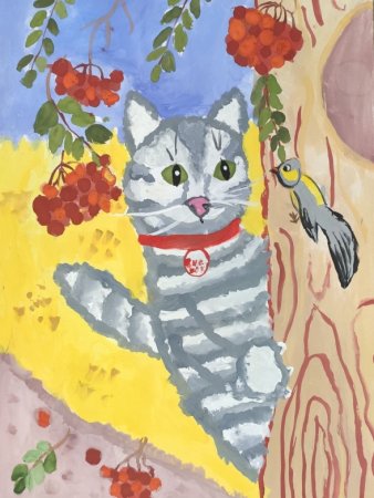 Рисунок на тему осень