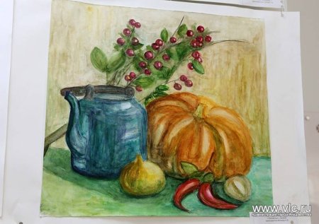 Золотые краски осени рисунки