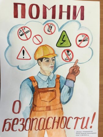 Охрана труда глазами детей