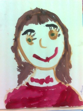 Портрет мамы и ребенка подготовительная группа