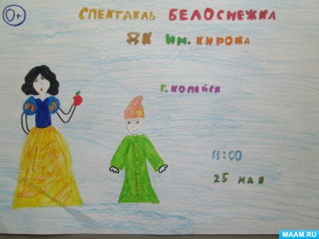 Афиша рисунки детей