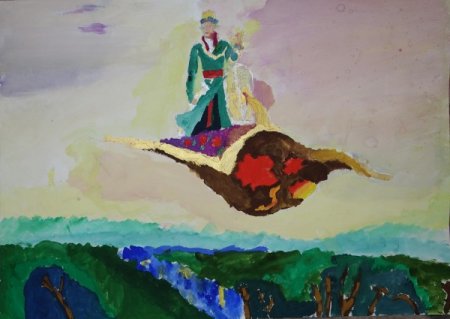 Ковер самолет рисунок