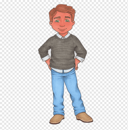 Мультяшный мужчина