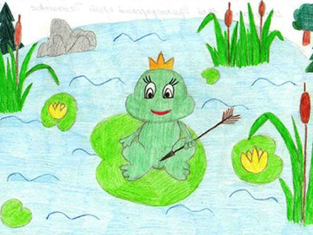 Рисование мой любимый сказочный герой