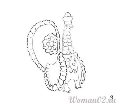 Дымковская игрушка петушок раскраска