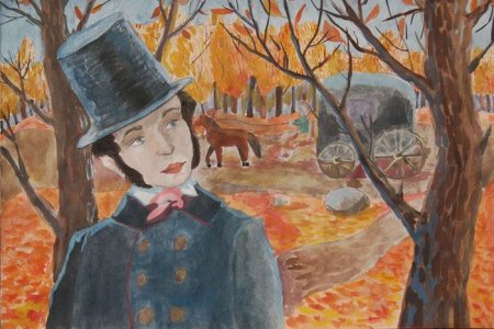 Дети рисуют Пушкина