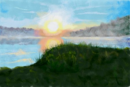 Эдвард Григ утро рисунок