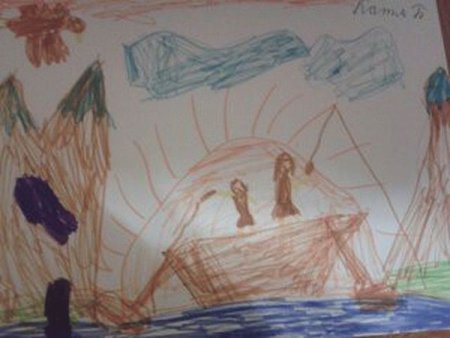 Утро пер Гюнт рисунок